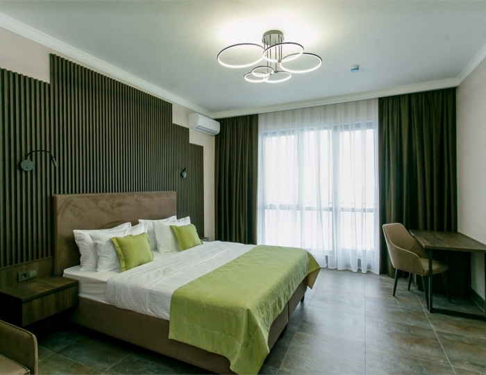 Комфорт Комфорт 2-местный DBL с видом на море и балконом - Отель «Бухта мечты» Гагра