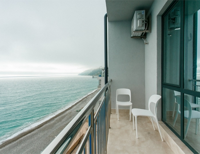 Комфорт Комфорт TWIN с видом на море и балконом - Отель «Бухта мечты» Гагра