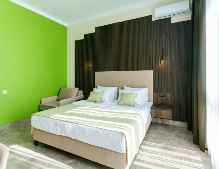 Стандарт Стандарт 2-местный DBL вид во двор - Отель «Бухта мечты» Гагра