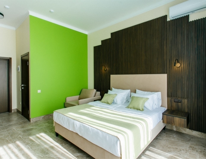 Стандарт Стандарт 2-местный DBL вид во двор - Отель «Бухта мечты» Гагра